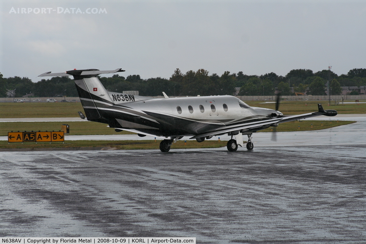 N638AV, 2005 Pilatus PC-12/45 C/N 638, NBAA 2008