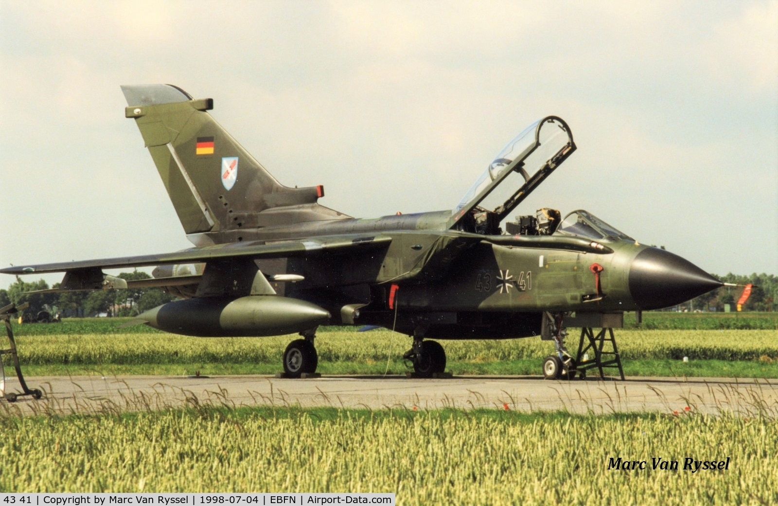 43 41, Panavia Tornado IDS C/N 111/GS019/4041, At Koksijde Airshow 1998.