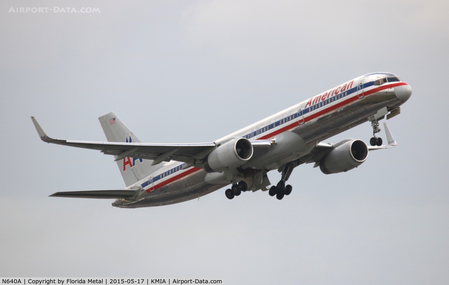 N640A, 1991 Boeing 757-223 C/N 24598, MIA 2015