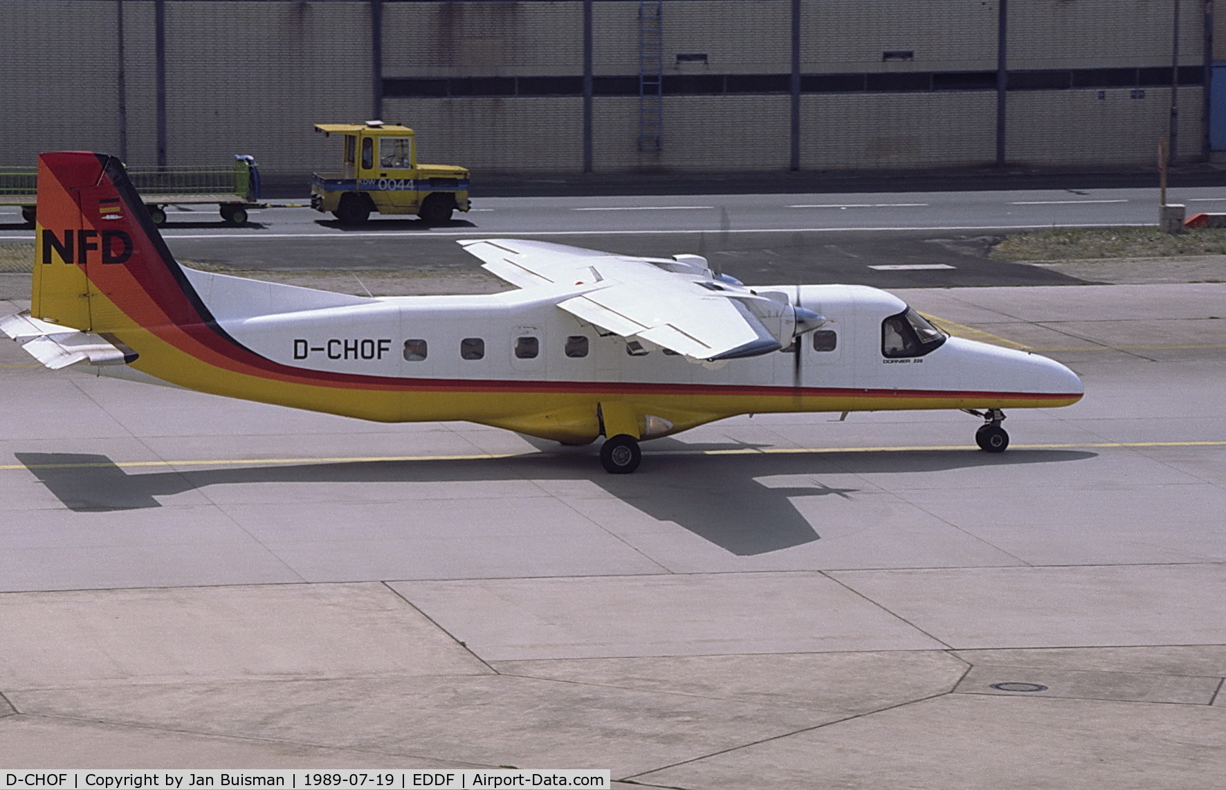 D-CHOF, 1985 Dornier 228-202 C/N 8069, NFD