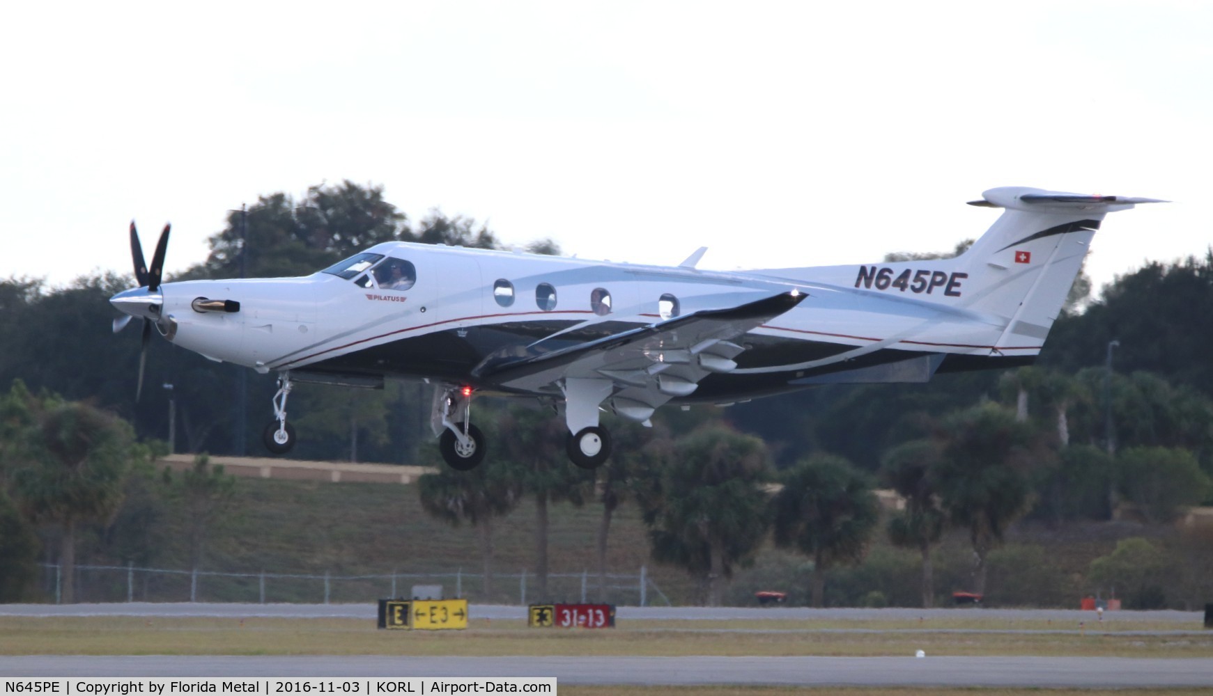 N645PE, 2016 Pilatus PC-12/47E NG C/N 1645, NBAA 2016