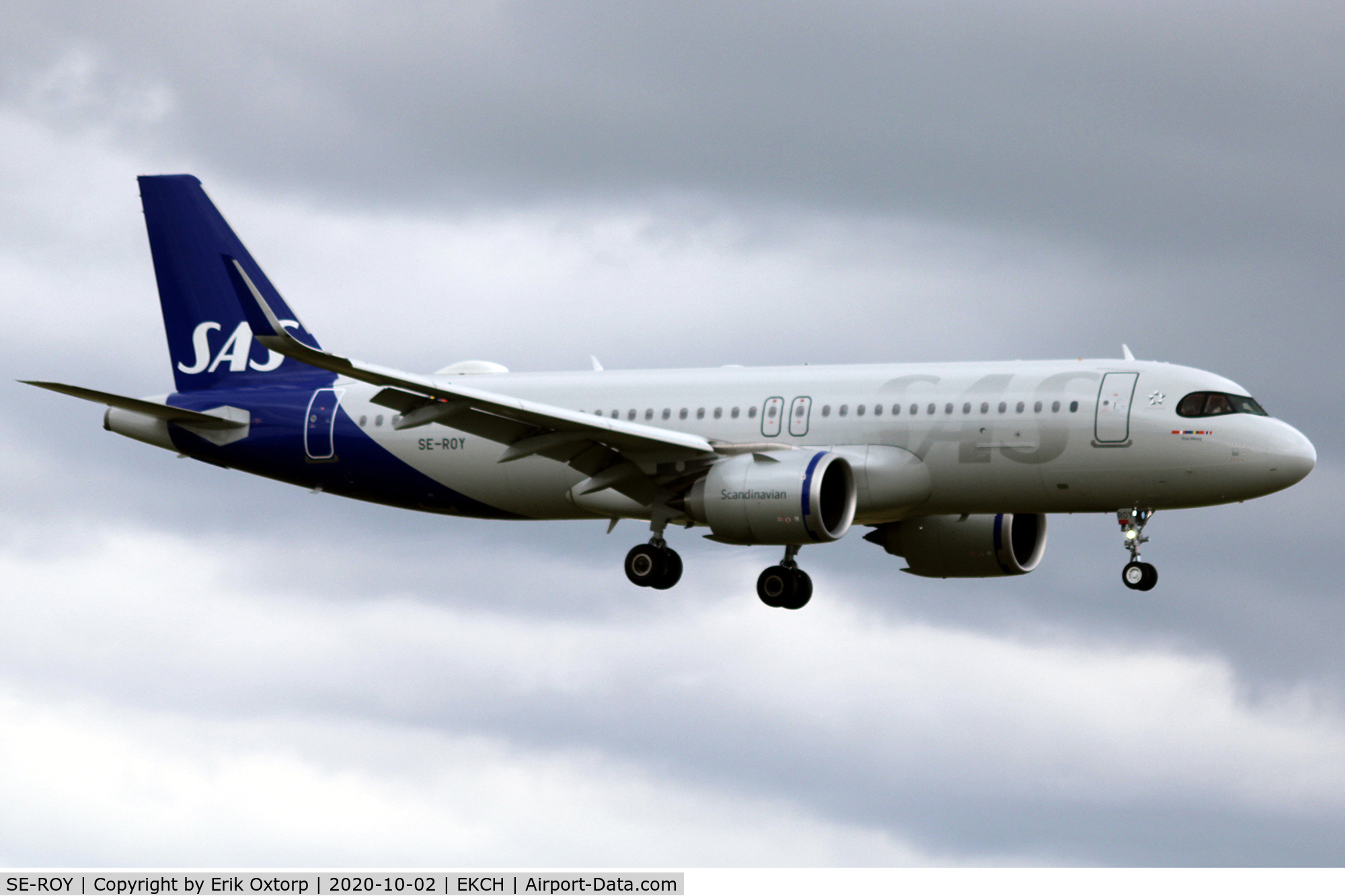 SE-ROY, 2019 Airbus A320-251N C/N 9316, SE-ROY landing rw 04R