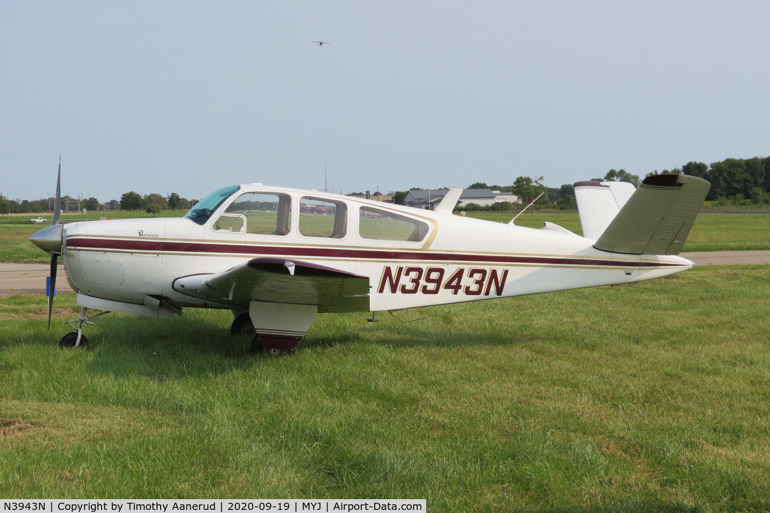 N3943N, 1948 Beech 35 Bonanza C/N D-1290, 1948 Beech 35, c/n: D-1290