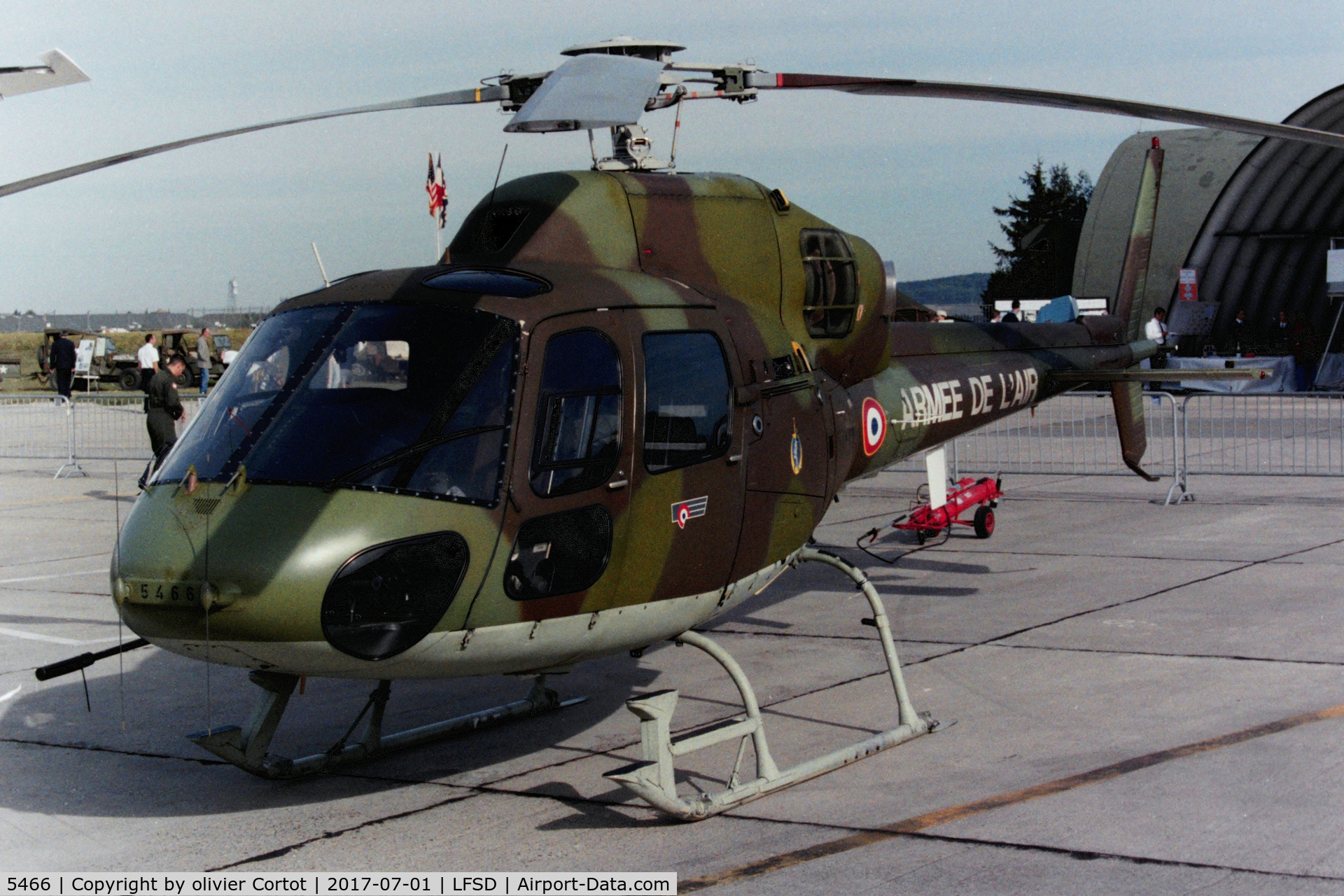 5466, Aérospatiale AS-555AN Fennec C/N 5546, with 20mm cannon, Dijon airshow 1994
