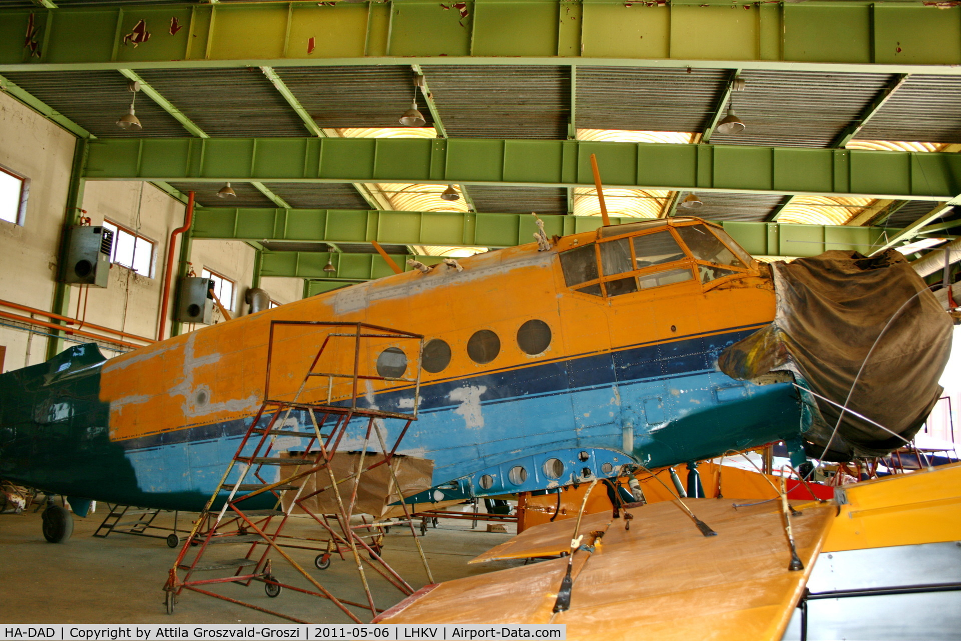 HA-DAD, 1971 PZL-Mielec An-2R C/N 1G122-14, LHKV - Kaposújlak Airport, Hungary