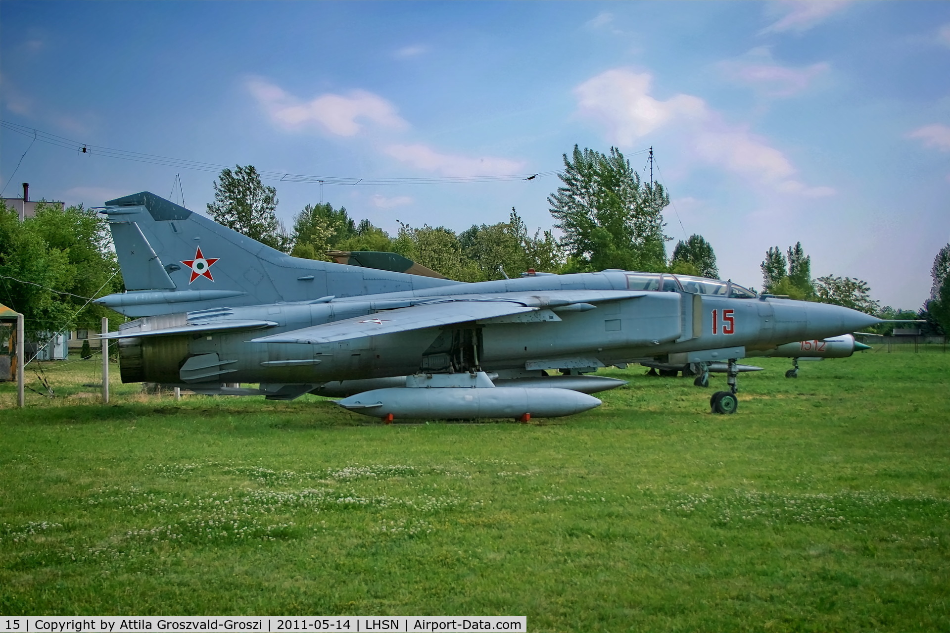 15, 1979 Mikoyan-Gurevich MiG-23UB C/N A1037926, LHSN - Szolnok-Szandaszölös Airplane Museum