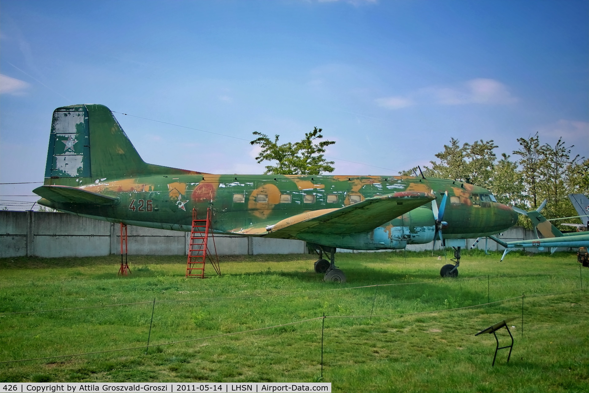 426, 1957 Ilyushin (VEB) Il-14P C/N 14803022, LHSN - Szolnok-Szandaszölös Airplane Museum