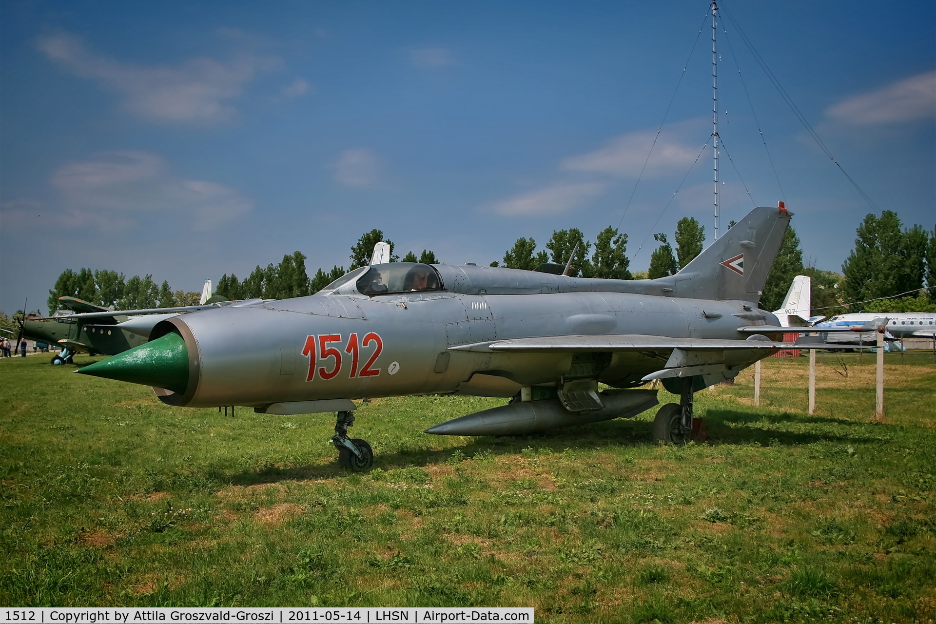 1512, 1965 Mikoyan-Gurevich MiG-21PF C/N 761512, LHSN - Szolnok-Szandaszölös Airplane Museum