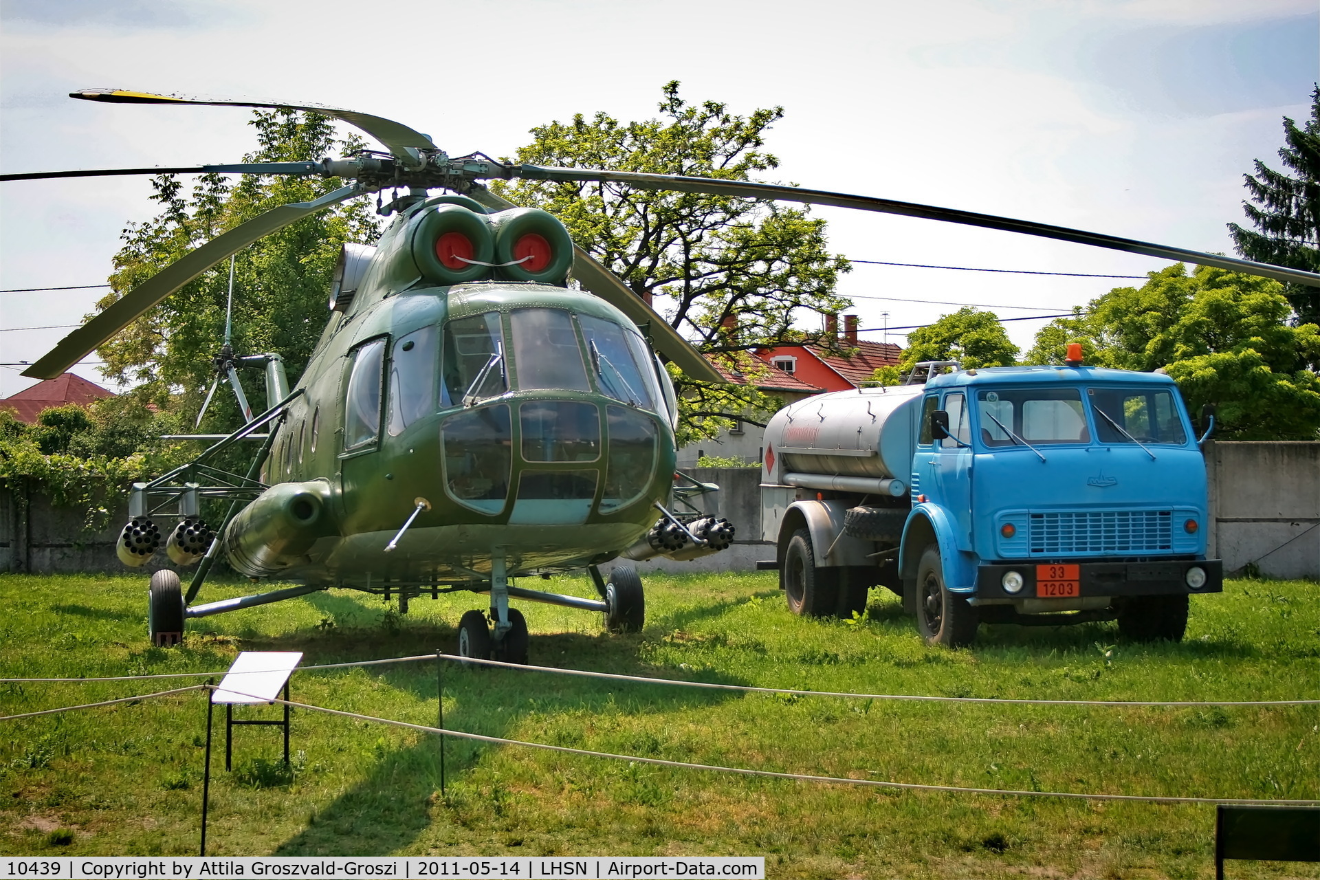10439, 1973 Mil Mi-8T Hip C/N 10439, LHSN - Szolnok-Szandaszölös Airplane Museum
