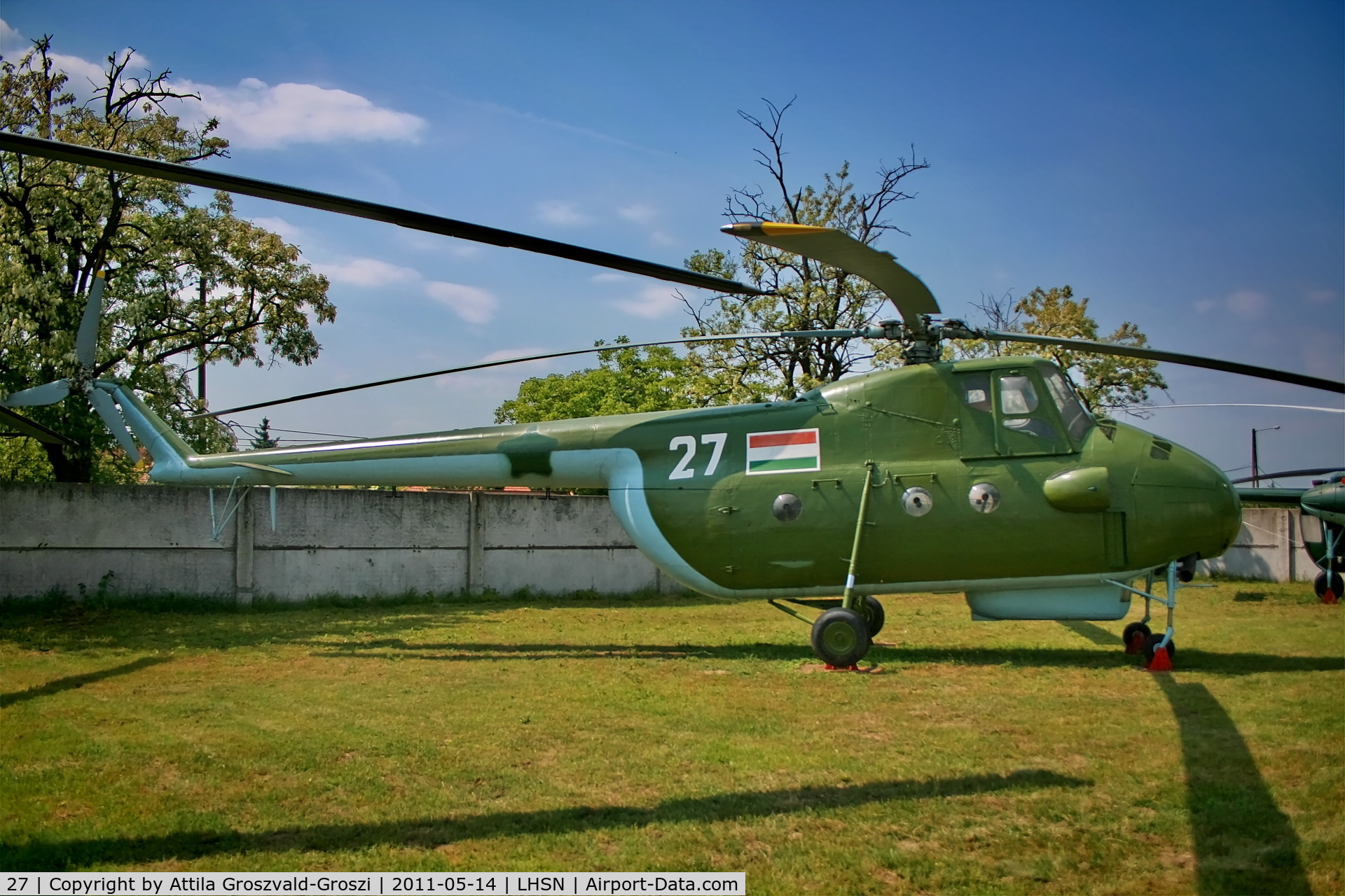 27, 1963 Mil Mi-4A Hound C/N 04146, LHSN - Szolnok-Szandaszölös Airplane Museum
