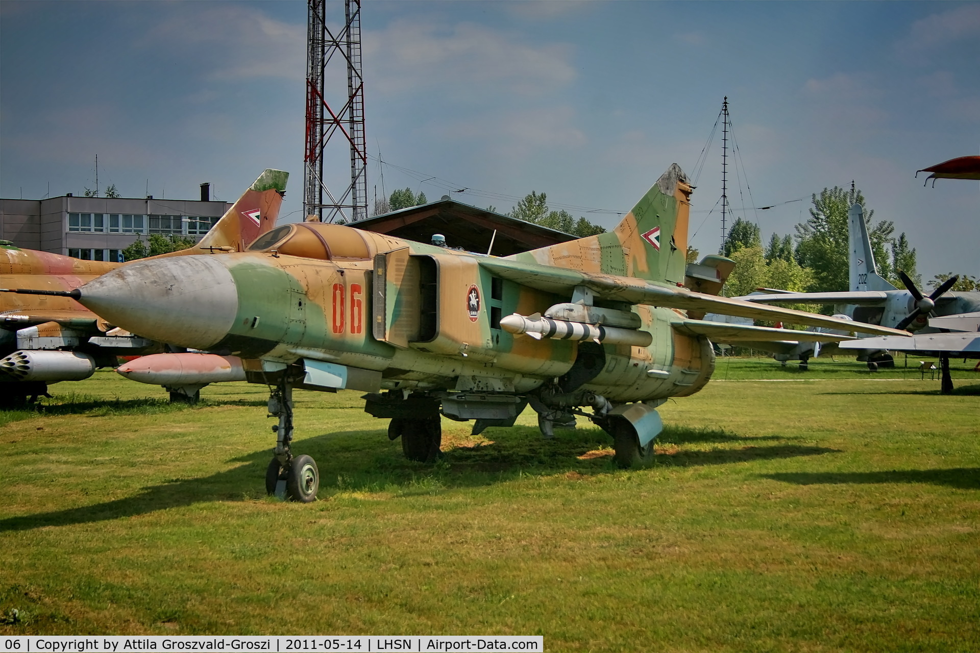 06, 1979 Mikoyan-Gurevich MiG-23MF C/N 0390217165, LHSN - Szolnok-Szandaszölös Airplane Museum