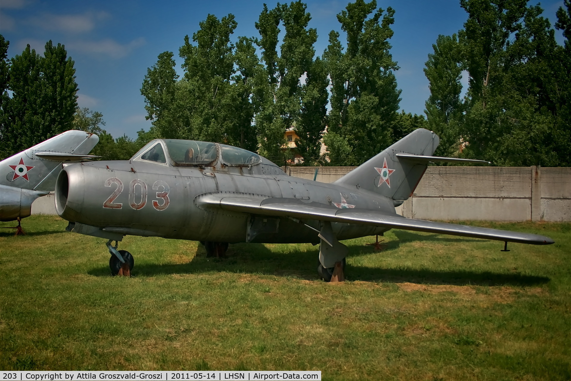 203, 1955 Mikoyan-Gurevich MiG-15UTI C/N 10993203, LHSN - Szolnok-Szandaszölös Airplane Museum