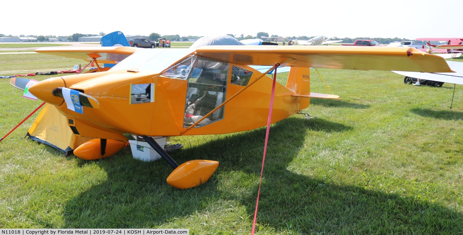 N11018, 1965 Wittman W-8 Tailwind C/N T-5423, Wittman Tailwind