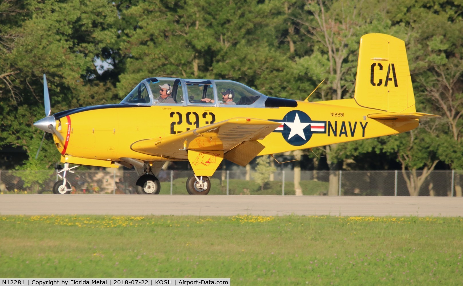 N12281, 1955 Beech T-34A (A45) Mentor Mentor C/N G-293, T-34A