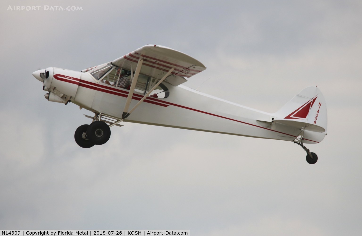 N14309, 1971 Piper PA-18-150 Super Cub C/N 18-7409073, PA-18