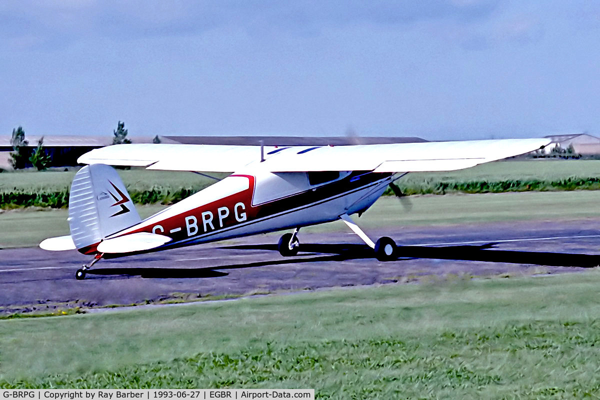 G-BRPG, 1946 Cessna 120 C/N 9882, G-BRPG  Cessna 120 [9882] Breighton~G 27/06/1993