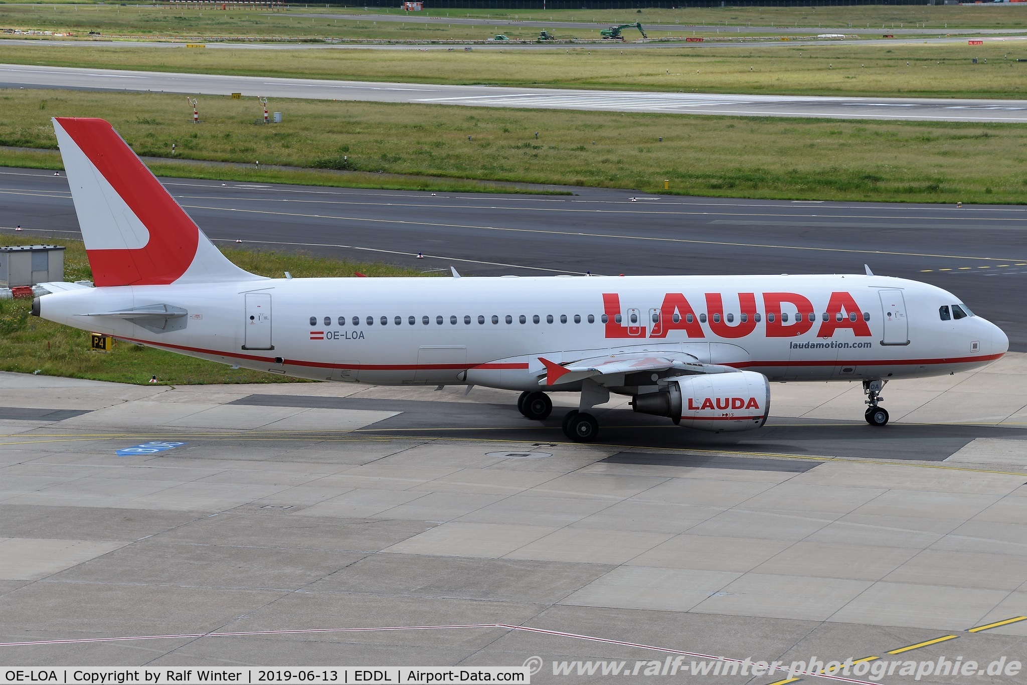 OE-LOA, 2007 Airbus A320-214 C/N 3147, Airbus A320-214 - OE LDM LaudaMotion - 3147 - OE-LOA - 13.06.2019 - DUS