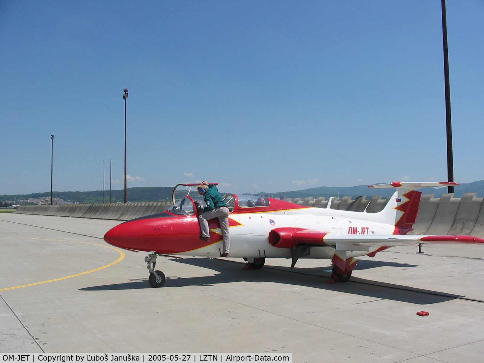 OM-JET, Aero L-29 Delfin C/N 691901, before flight test