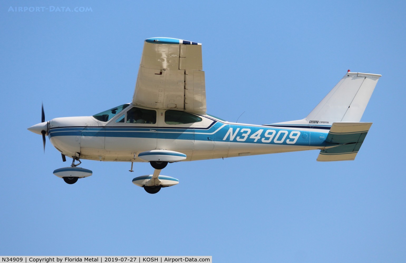 N34909, 1974 Cessna 177B Cardinal C/N 17702083, Cessna 177B