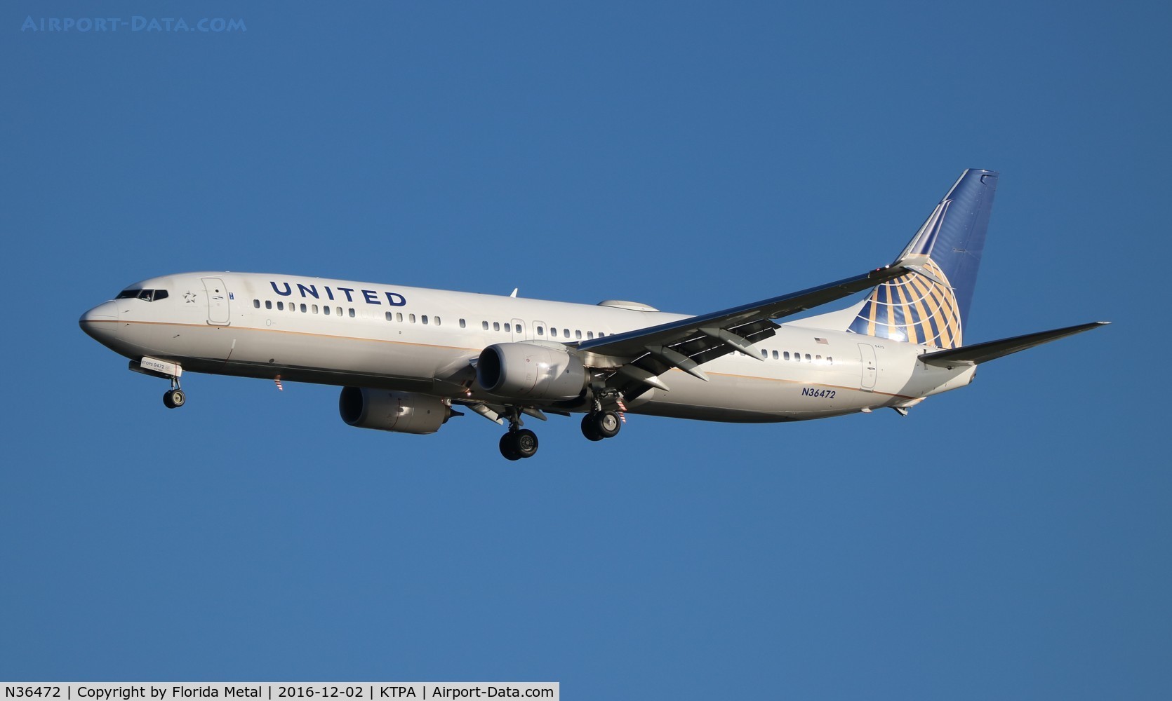 N36472, 2013 Boeing 737-924/ER C/N 31653, United 737-924