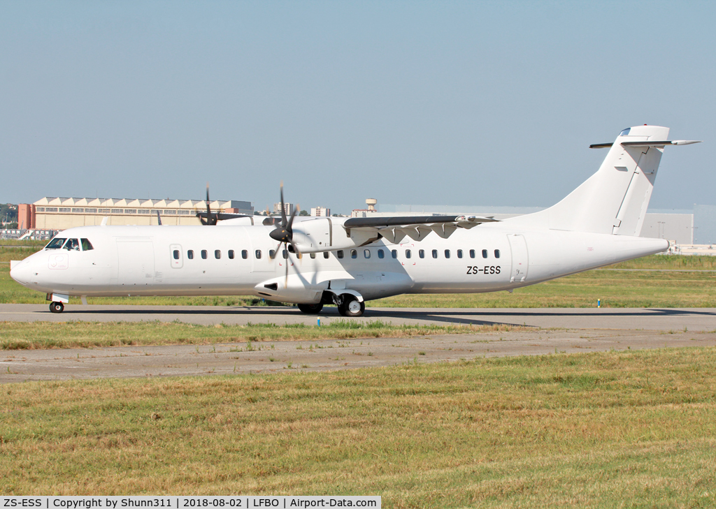 ZS-ESS, 2012 ATR 72-700 C/N 1057, Delivery day...