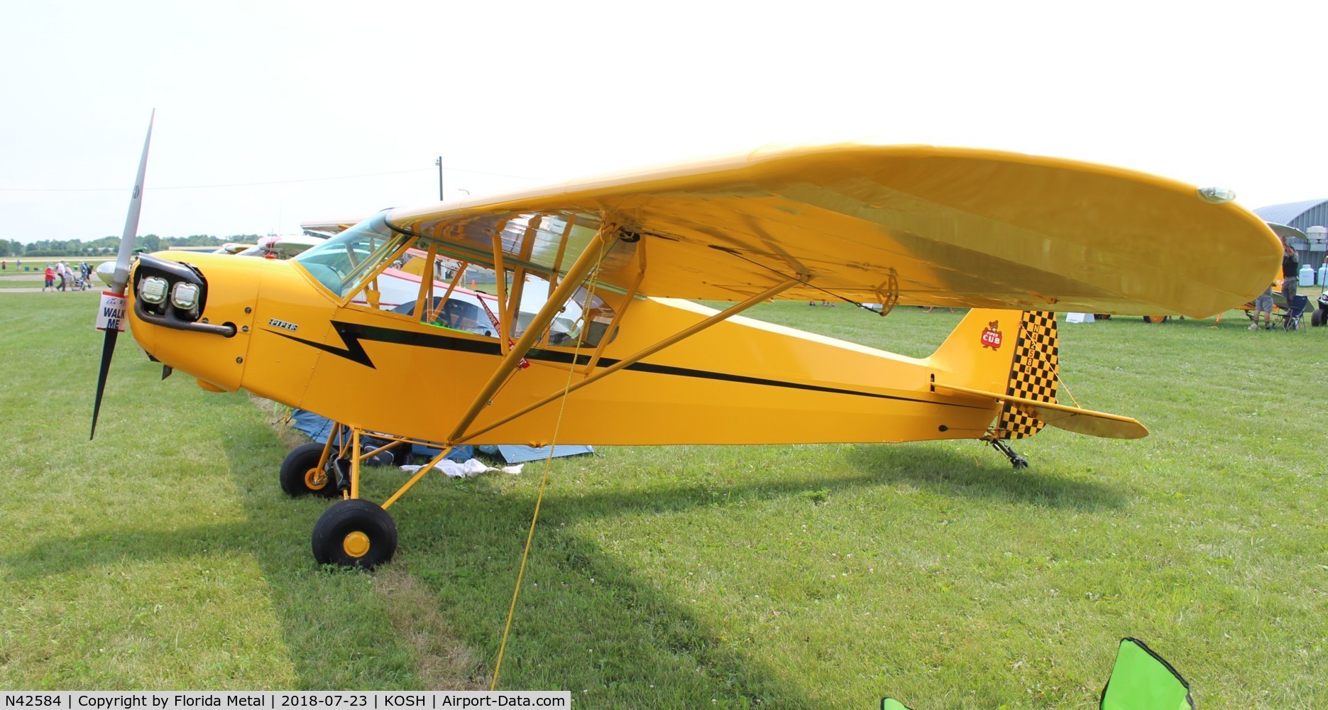 N42584, 1945 Piper J3C-65 Cub Cub C/N 14865, Piper J3 Cub