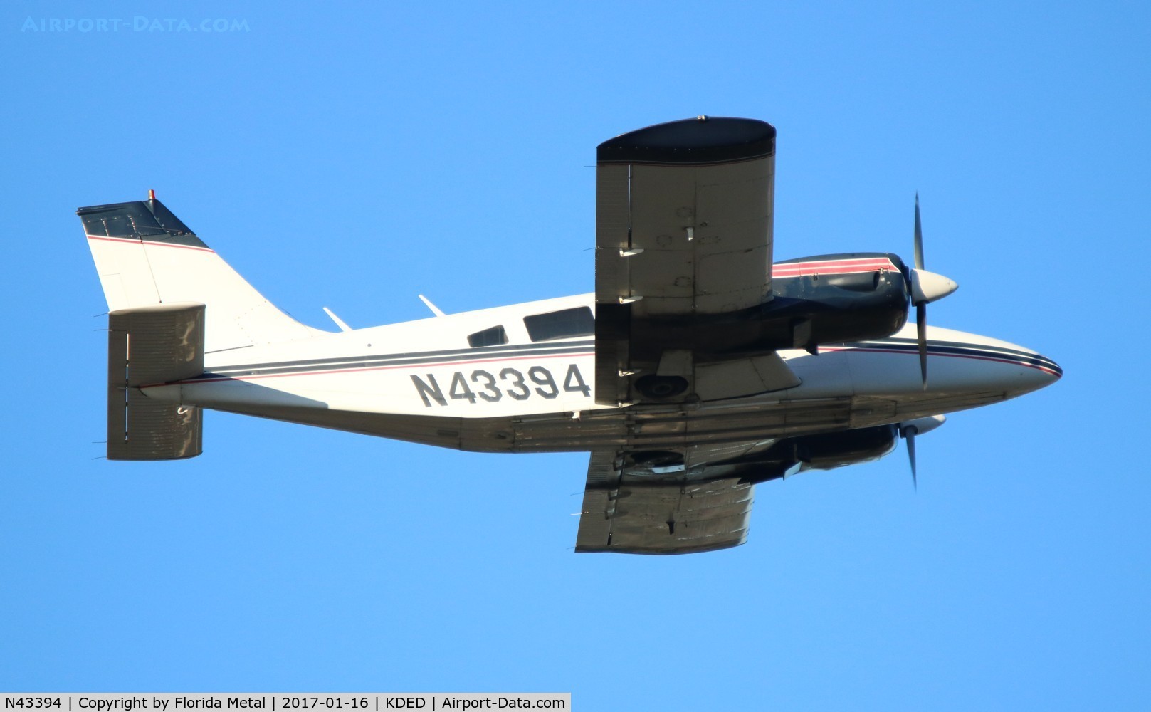 N43394, 1974 Piper PA-34-200 C/N 34-7450186, PA-34