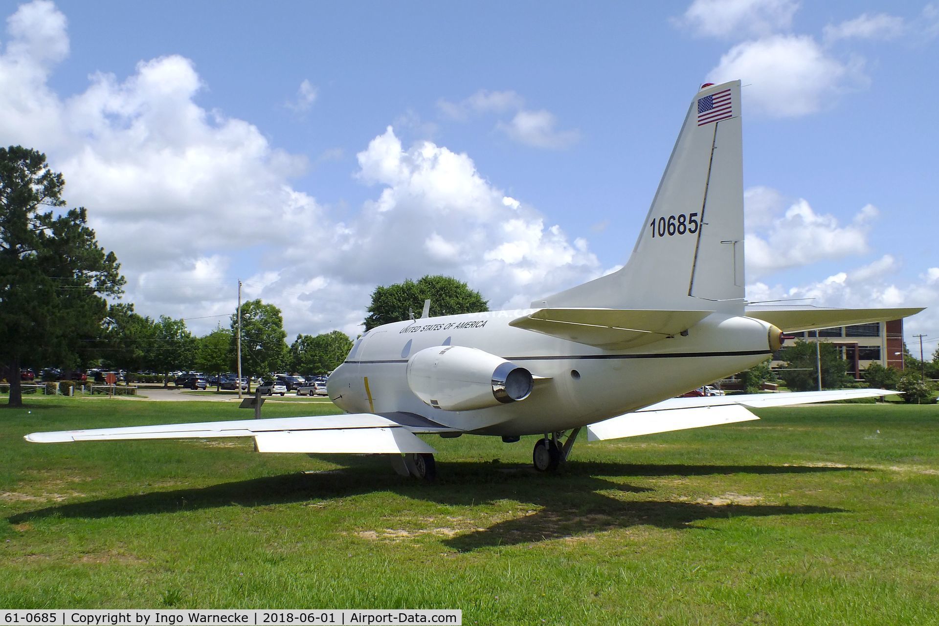 61-0685, 1961 North American CT-39A Sabreliner C/N 265-88, North America  CT-39A Sabreliner VIP-Transport at the US Army Aviation Museum, Ft. Rucker AL