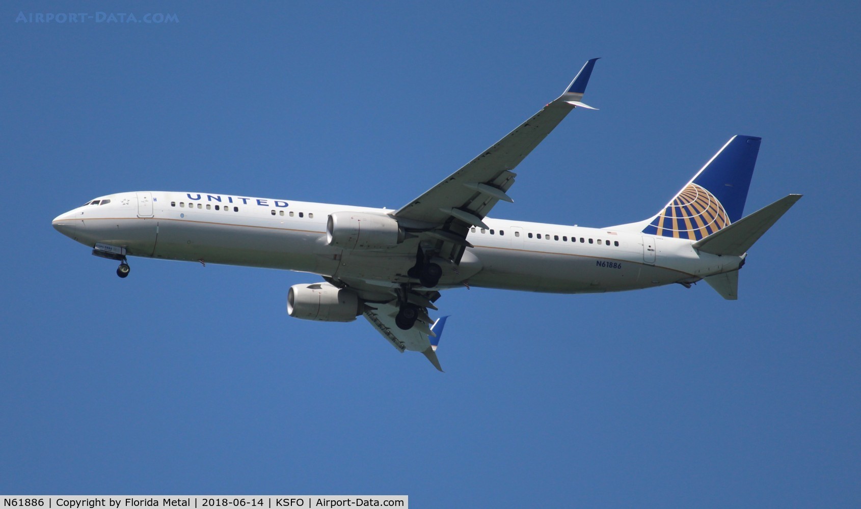N61886, 2015 Boeing 737-924/ER C/N 42190, United 737-924