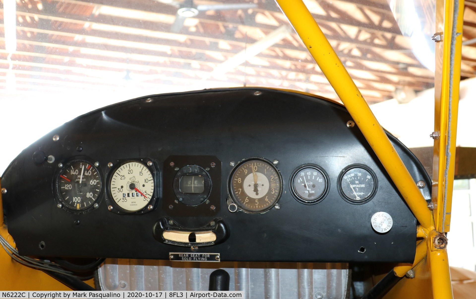 N6222C, 1940 Piper J3F-65 C/N 5860, Piper J3F-65
