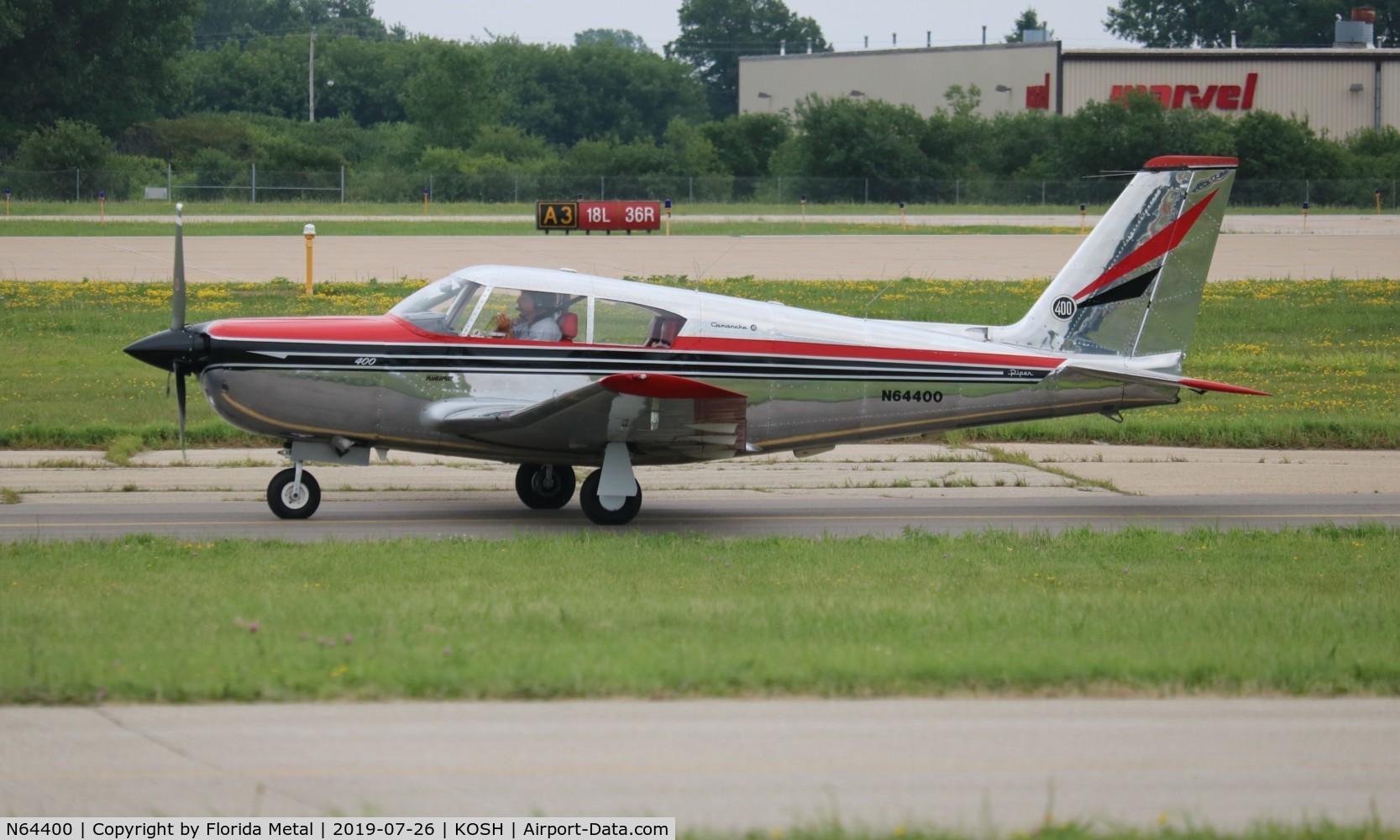 N64400, 1964 Piper PA-24-400 Comanche 400 C/N 26-36, PA-24