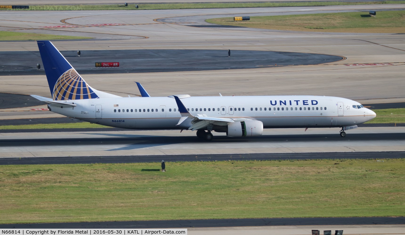 N66814, 2014 Boeing 737-924/ER C/N 42745, United 737-924