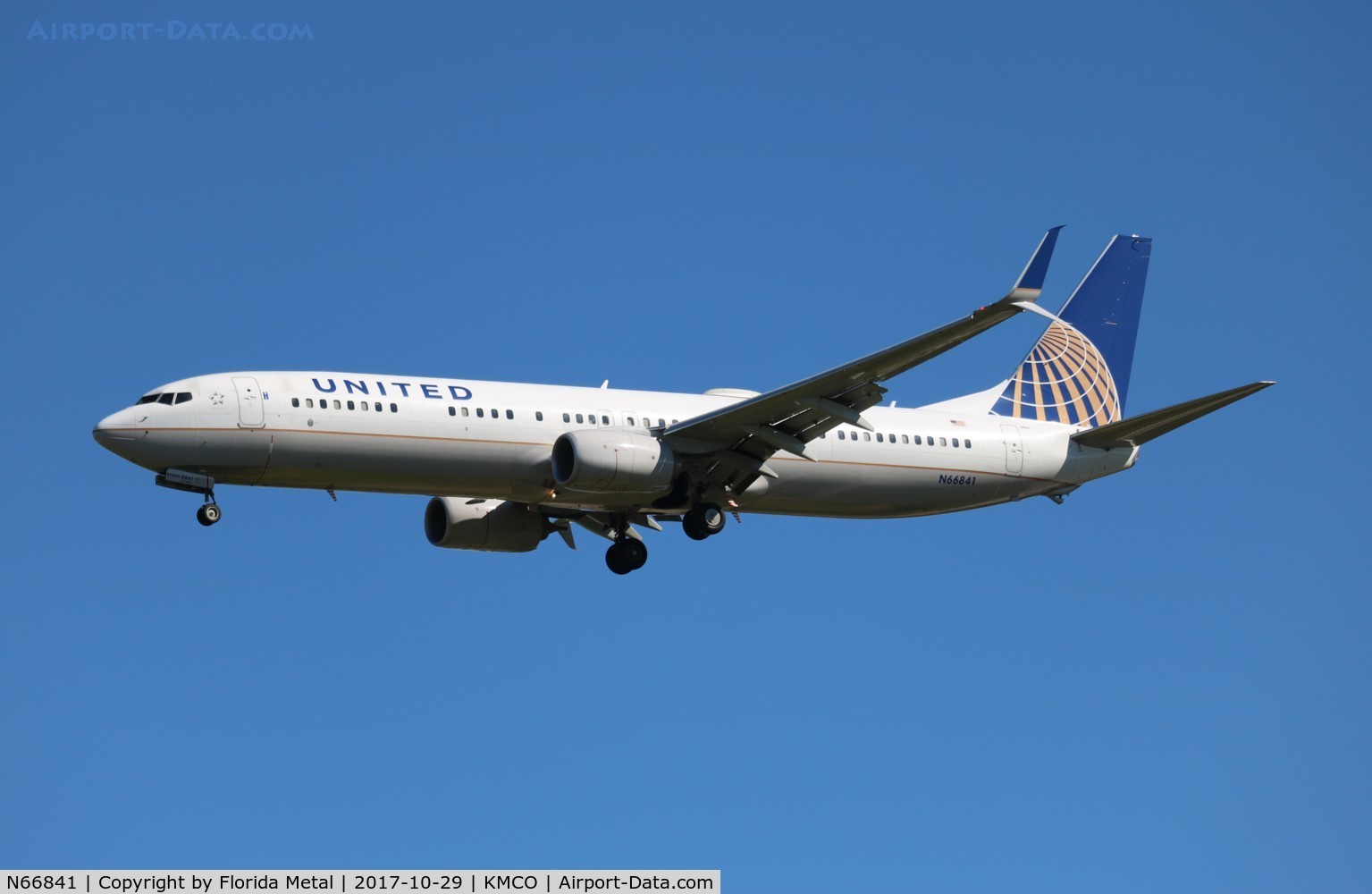 N66841, 2015 Boeing 737-924/ER C/N 42182, United 737-924