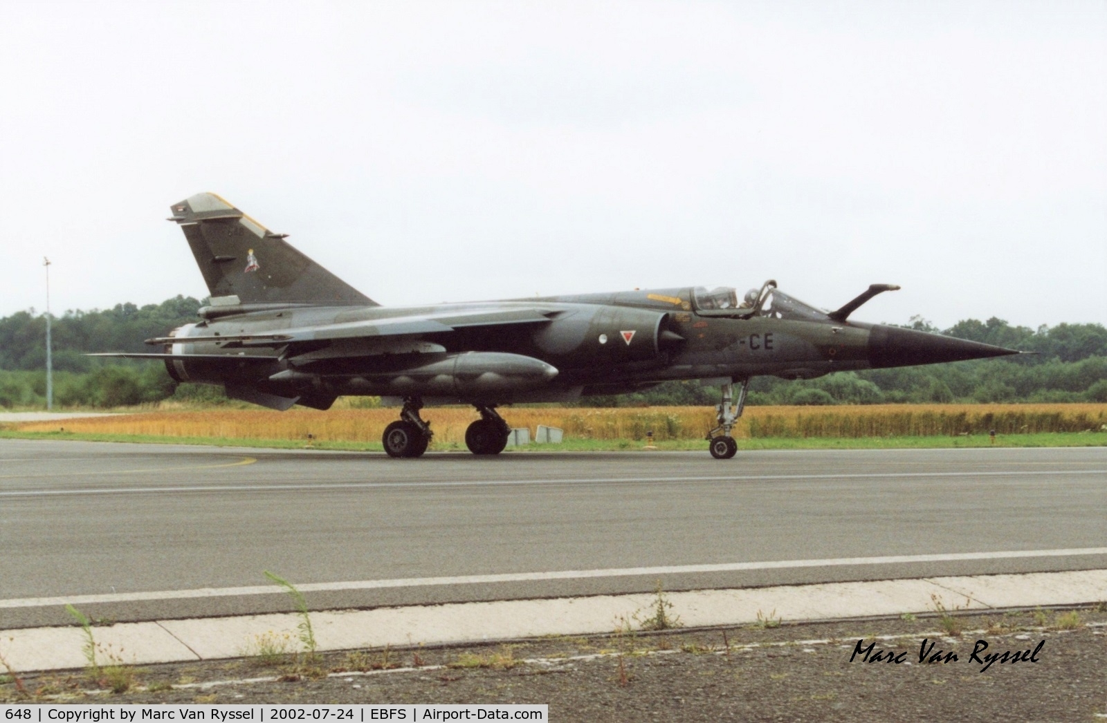 648, Dassault Mirage F.1CR C/N 648, Recce Meet at Florennes.