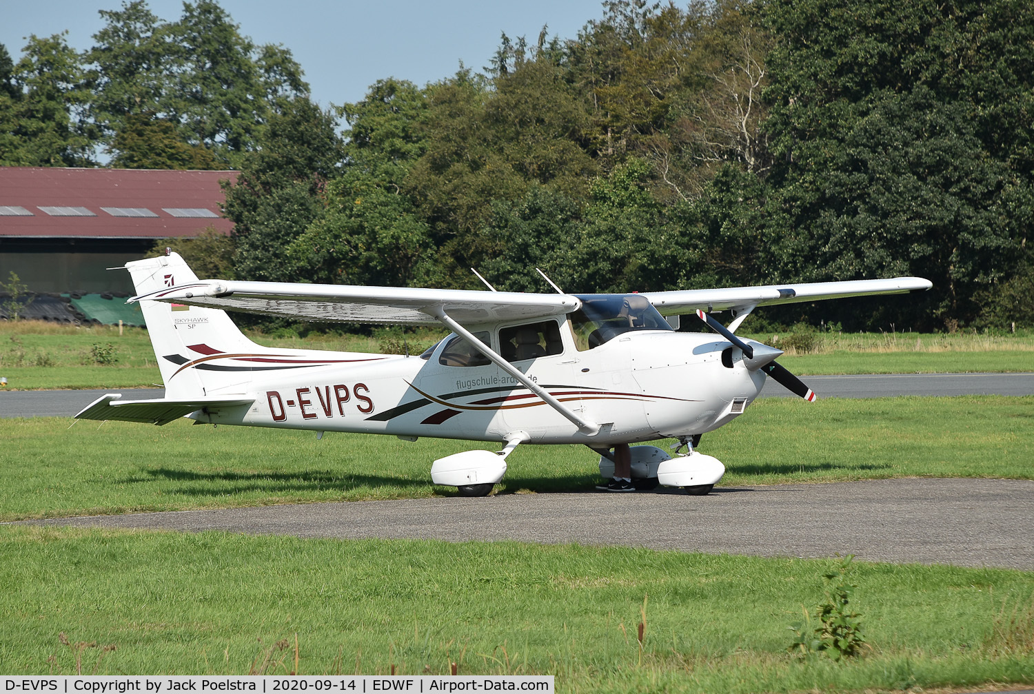 D-EVPS, 2006 Cessna 172S C/N 172S10411, at Leer -Papenburg airport