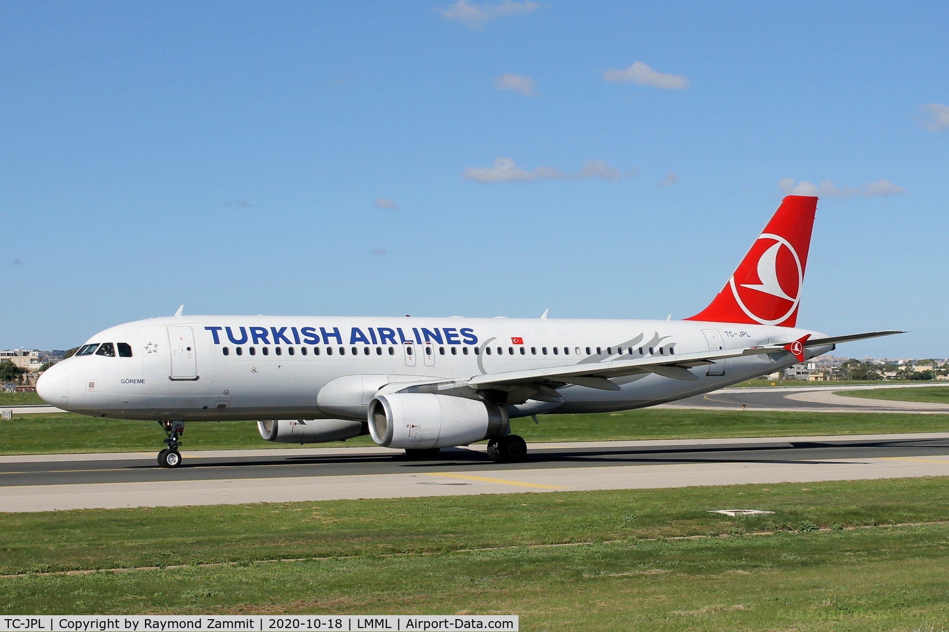 TC-JPL, 2007 Airbus A320-232 C/N 3303, A320 TC-JPL Turkish Airlines