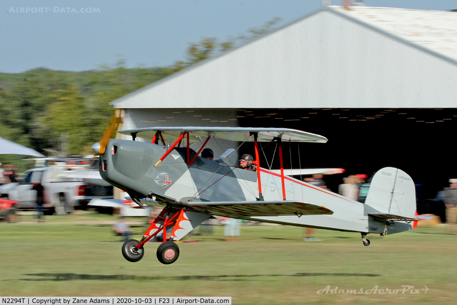 N2294T, 1954 CASA 1-131 Jungmann C/N E3B-460, At the 2020 Ranger Airfield Fly-in