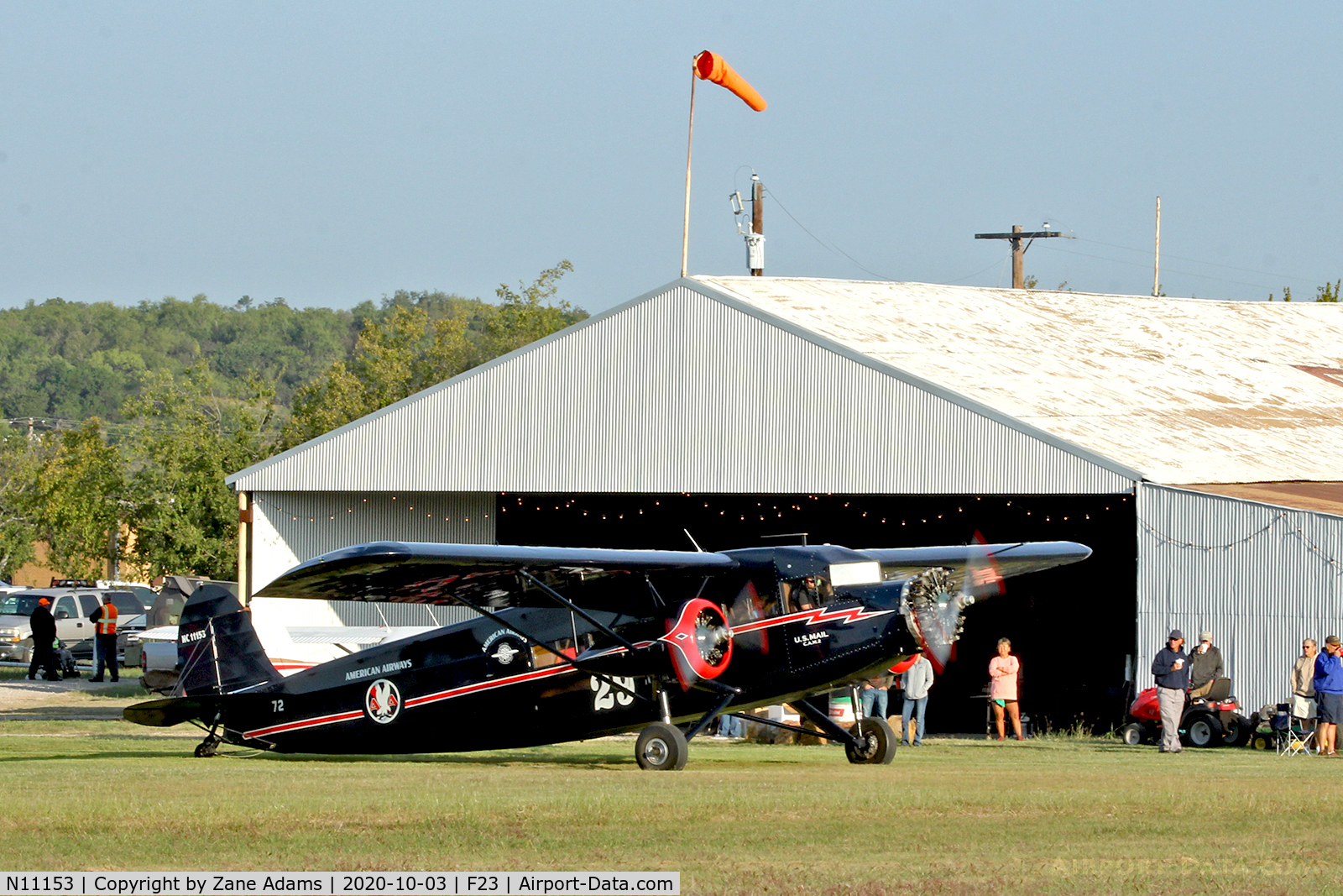N11153, 1931 Stinson SM-6000-B C/N 5021, At the 2020 Ranger Airfield Fly-in