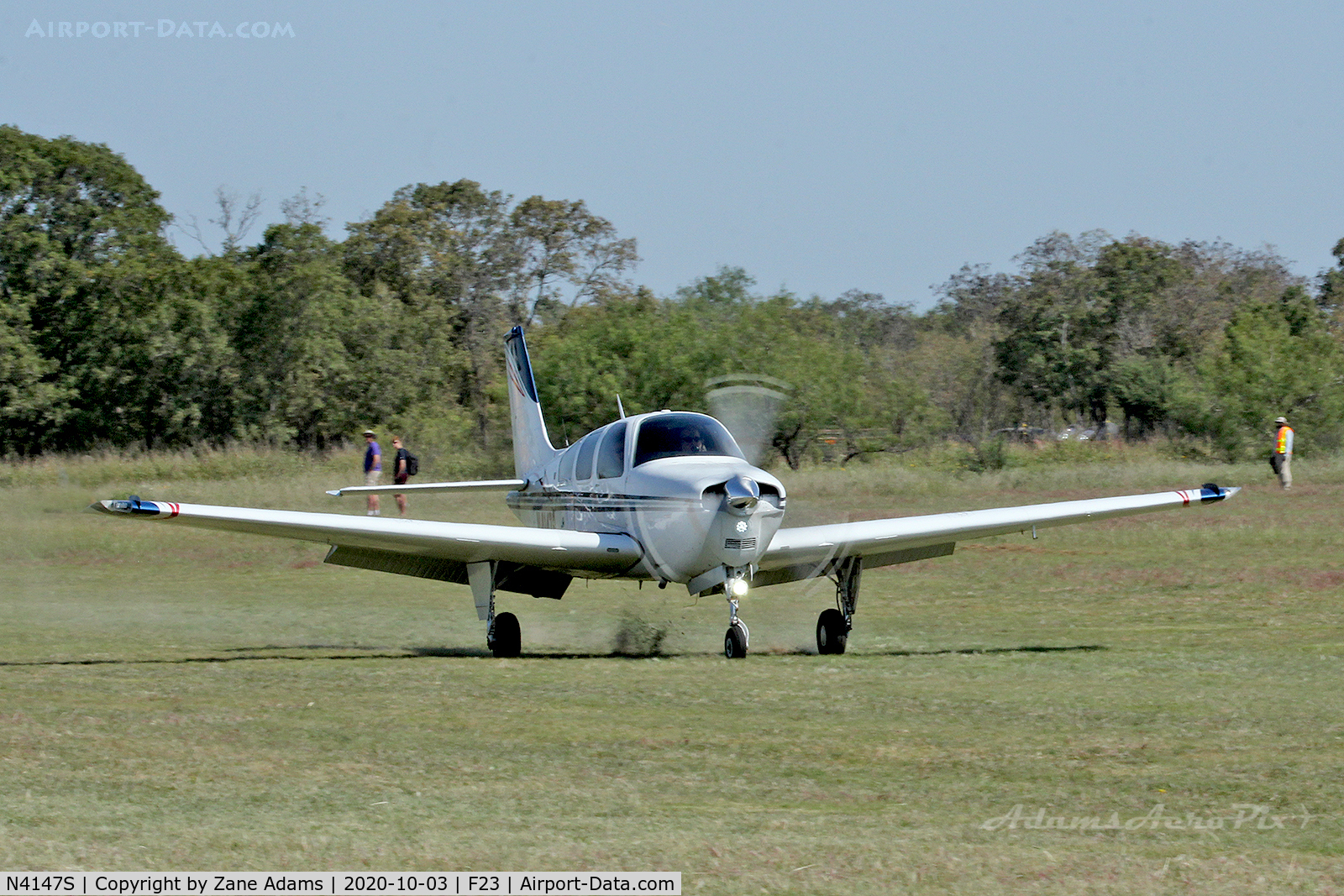 N4147S, 1975 Beech F33A Bonanza C/N CE-565, At the 2020 Ranger Airfield Fly-in