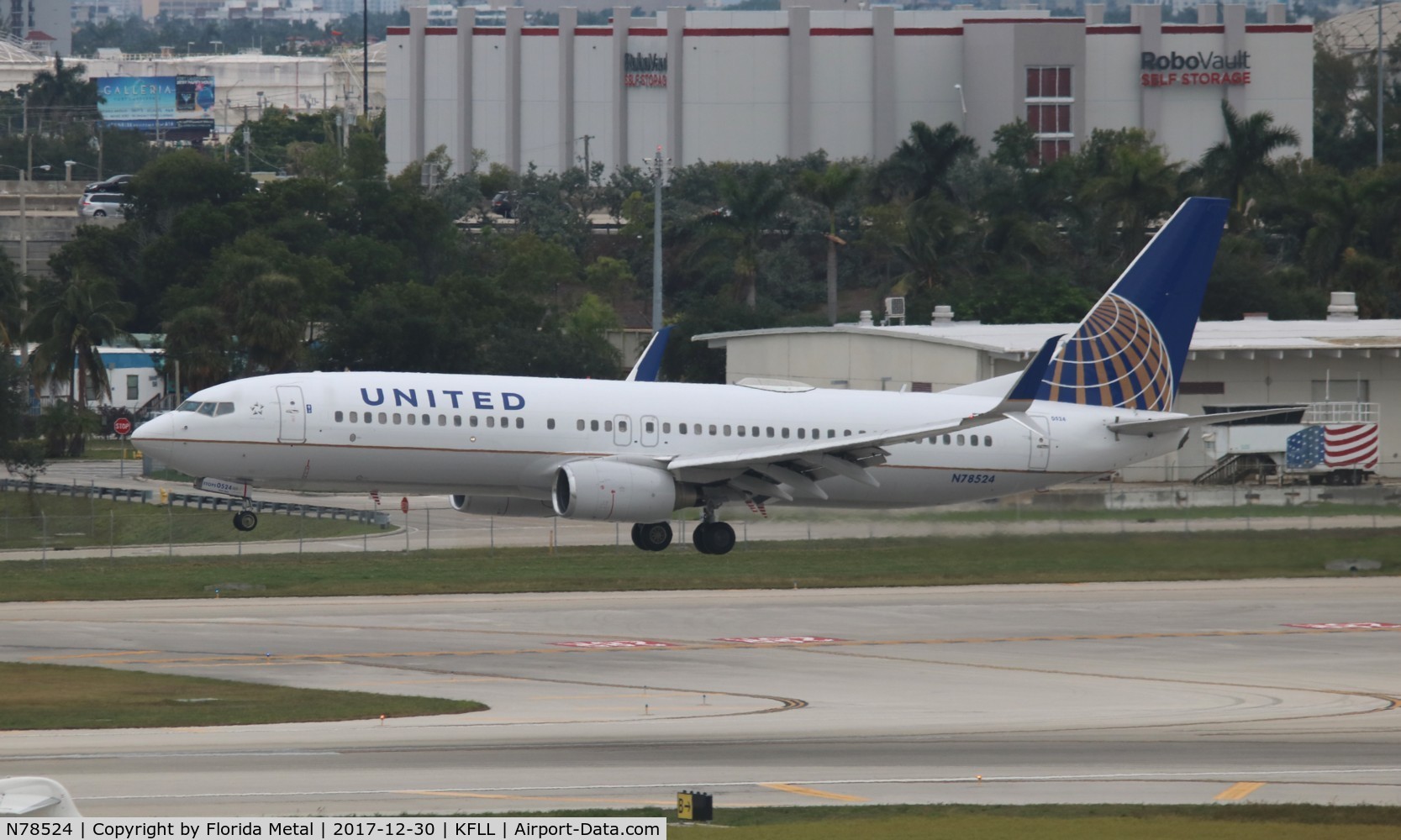 N78524, 2010 Boeing 737-824 C/N 31642, United 737-824