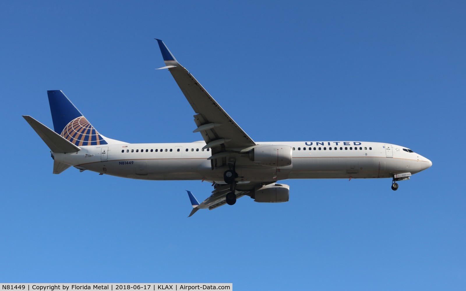 N81449, 2009 Boeing 737-924/ER C/N 31651, United 737-924