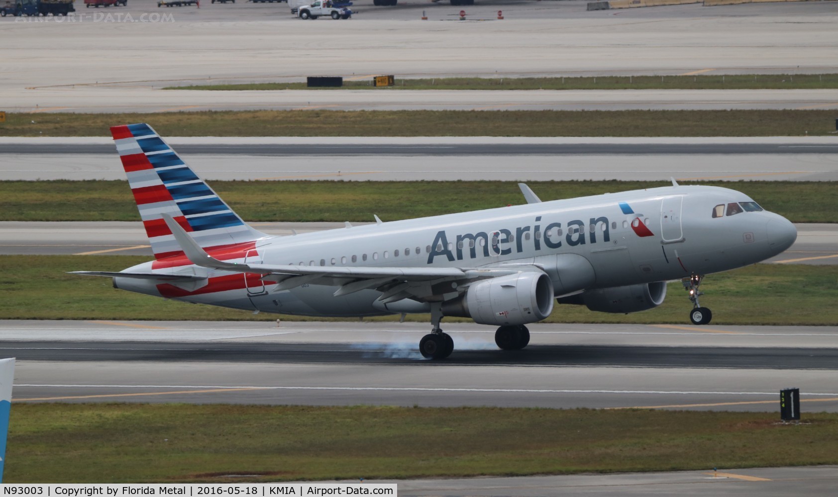 N93003, 2013 Airbus A319-115 C/N 5704, American A319-115