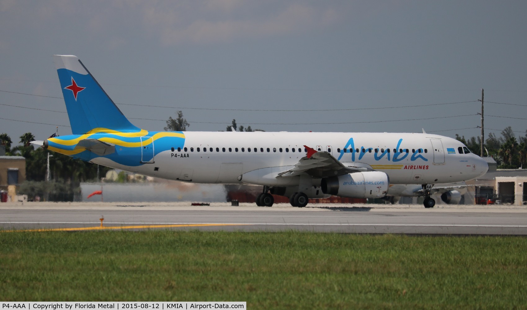 P4-AAA, 1996 Airbus A320-232 C/N 582, Aruba A320