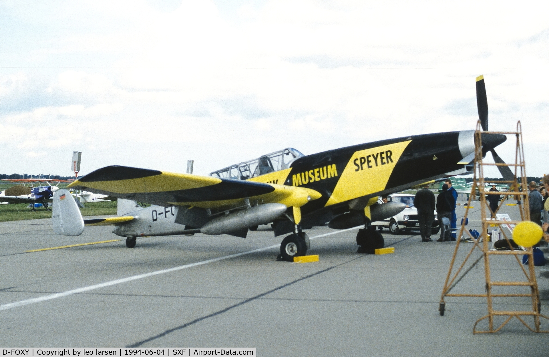 D-FOXY, F+W C-3605 Schlepp C/N 315, Berlin Air Show 4.6.1994