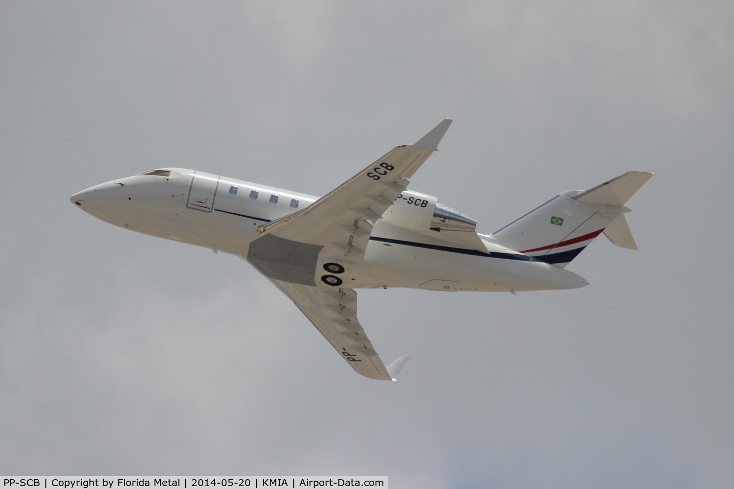 PP-SCB, Canadair Challenger 605 (CL-600-2B16) C/N 5714, Challenger 605