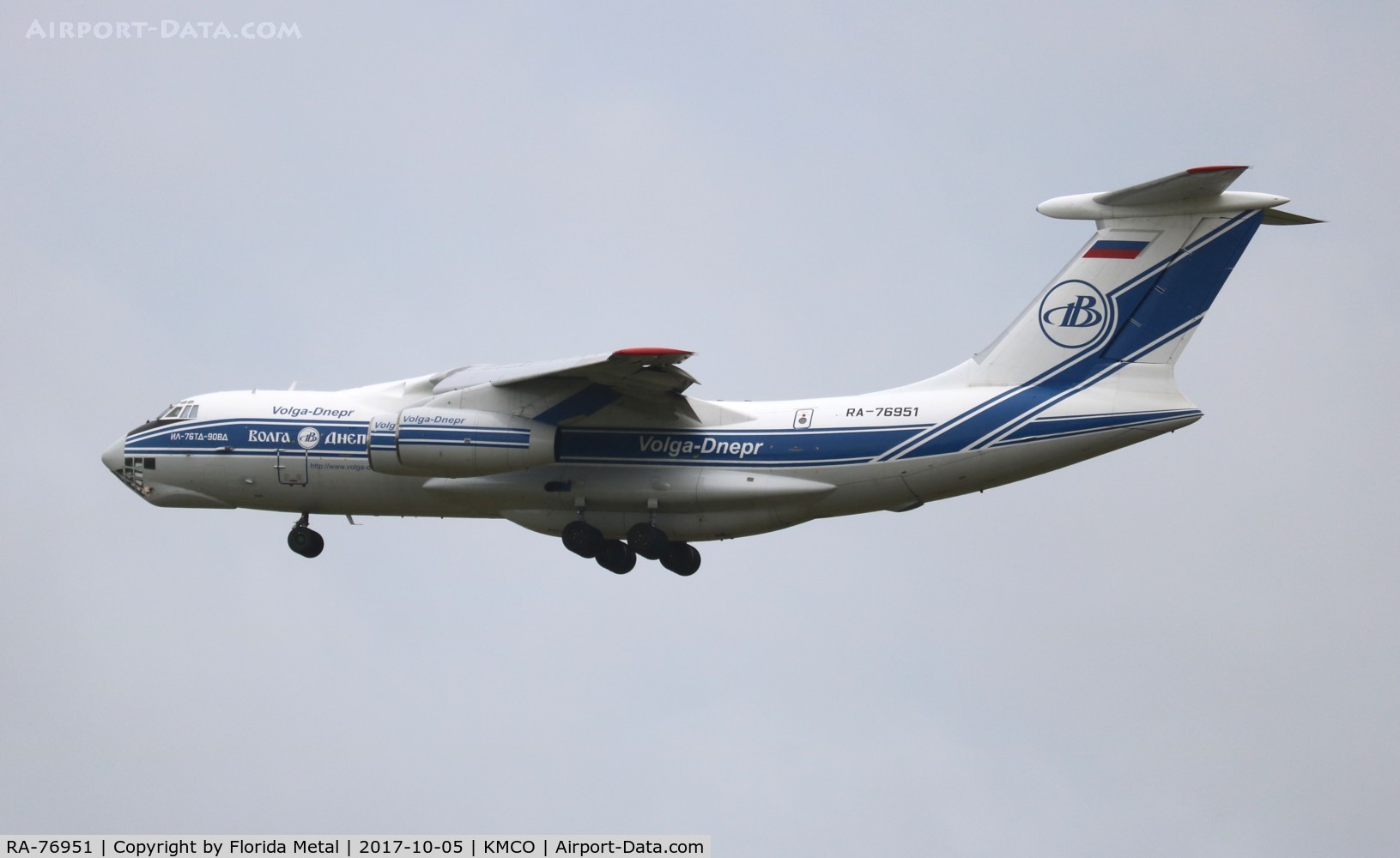 RA-76951, 2007 Ilyushin Il-76TD-90VD C/N 2073421704, Volga Il-76TD