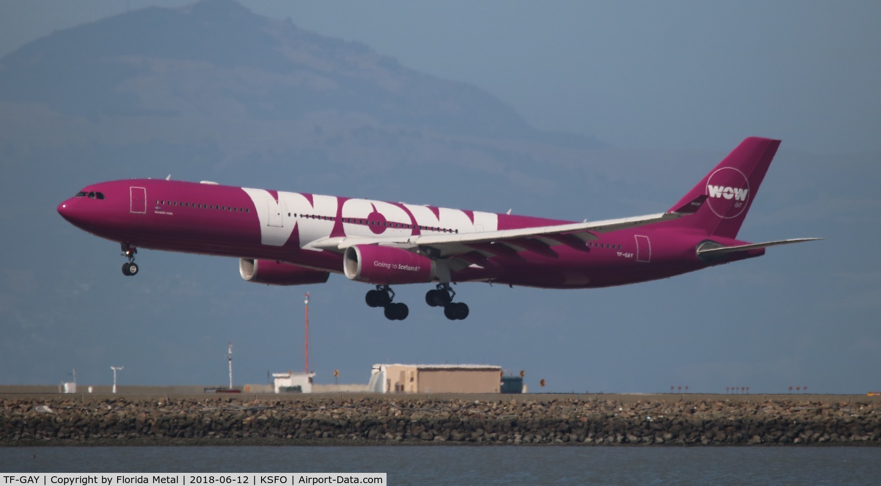 TF-GAY, 2010 Airbus A330-343 C/N 1098, WOW A330-300