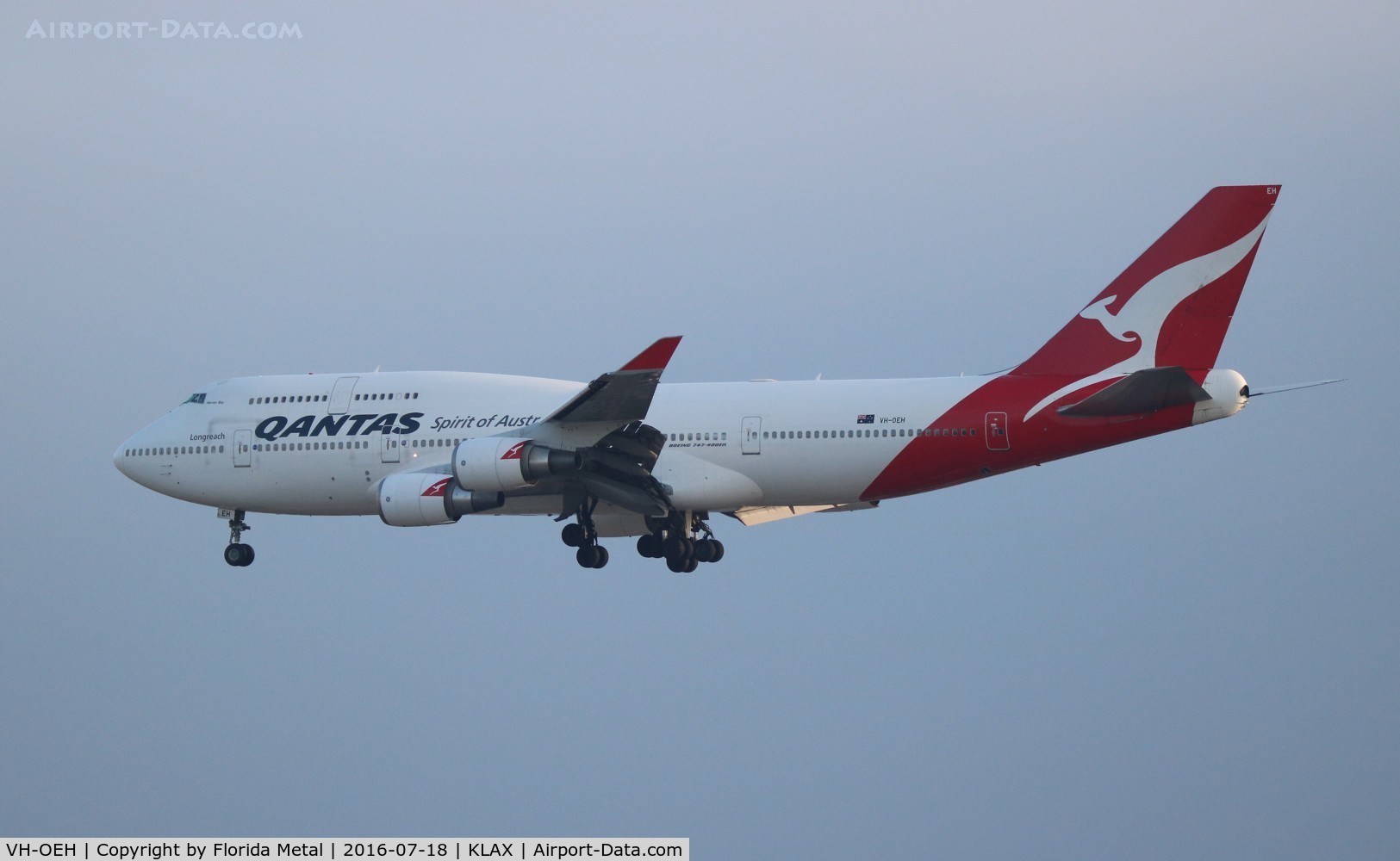 VH-OEH, 2003 Boeing 747-438/ER C/N 32912, Qantas 747-438