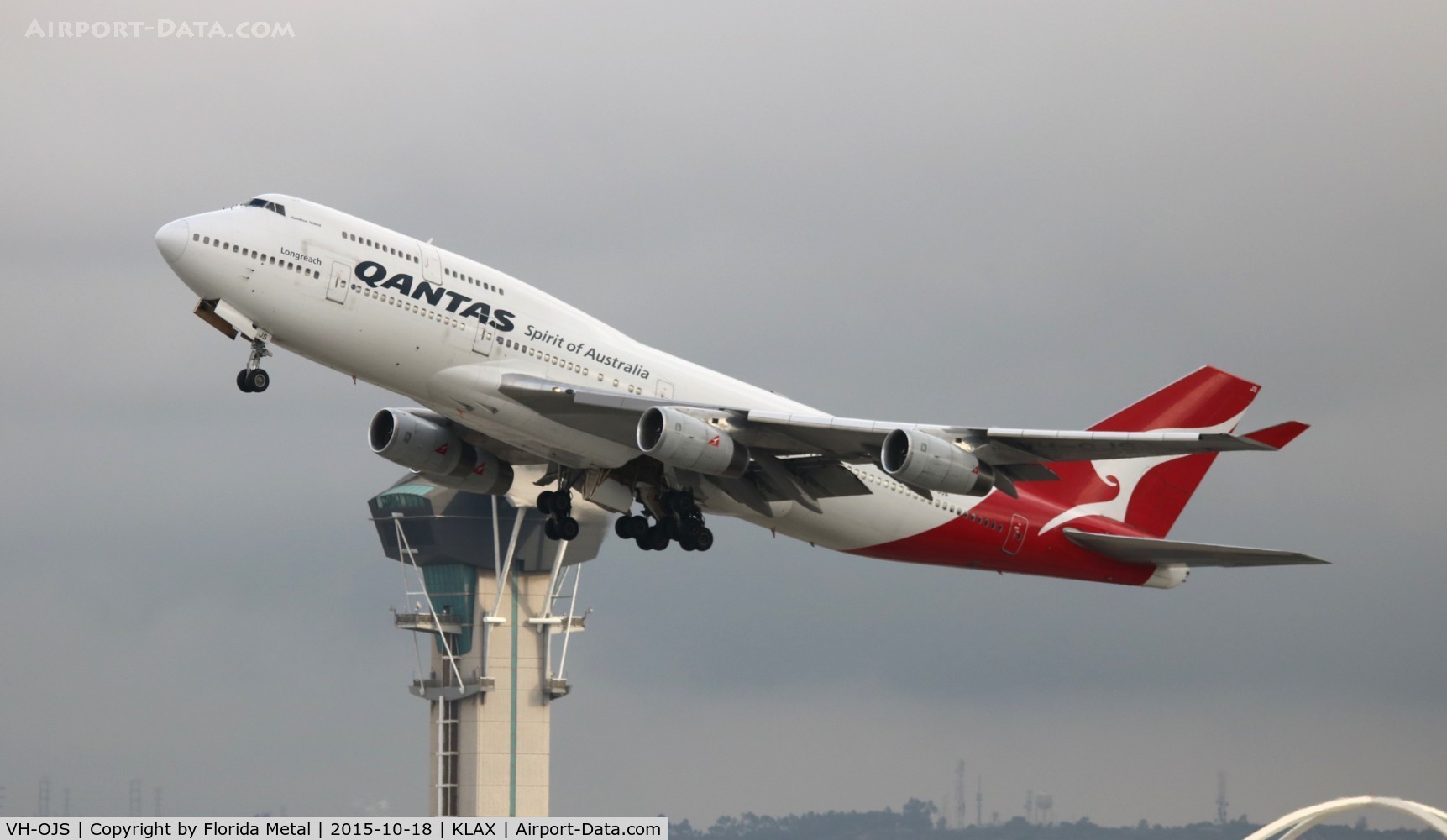 VH-OJS, 1999 Boeing 747-438 C/N 25564, Qantas 747-438