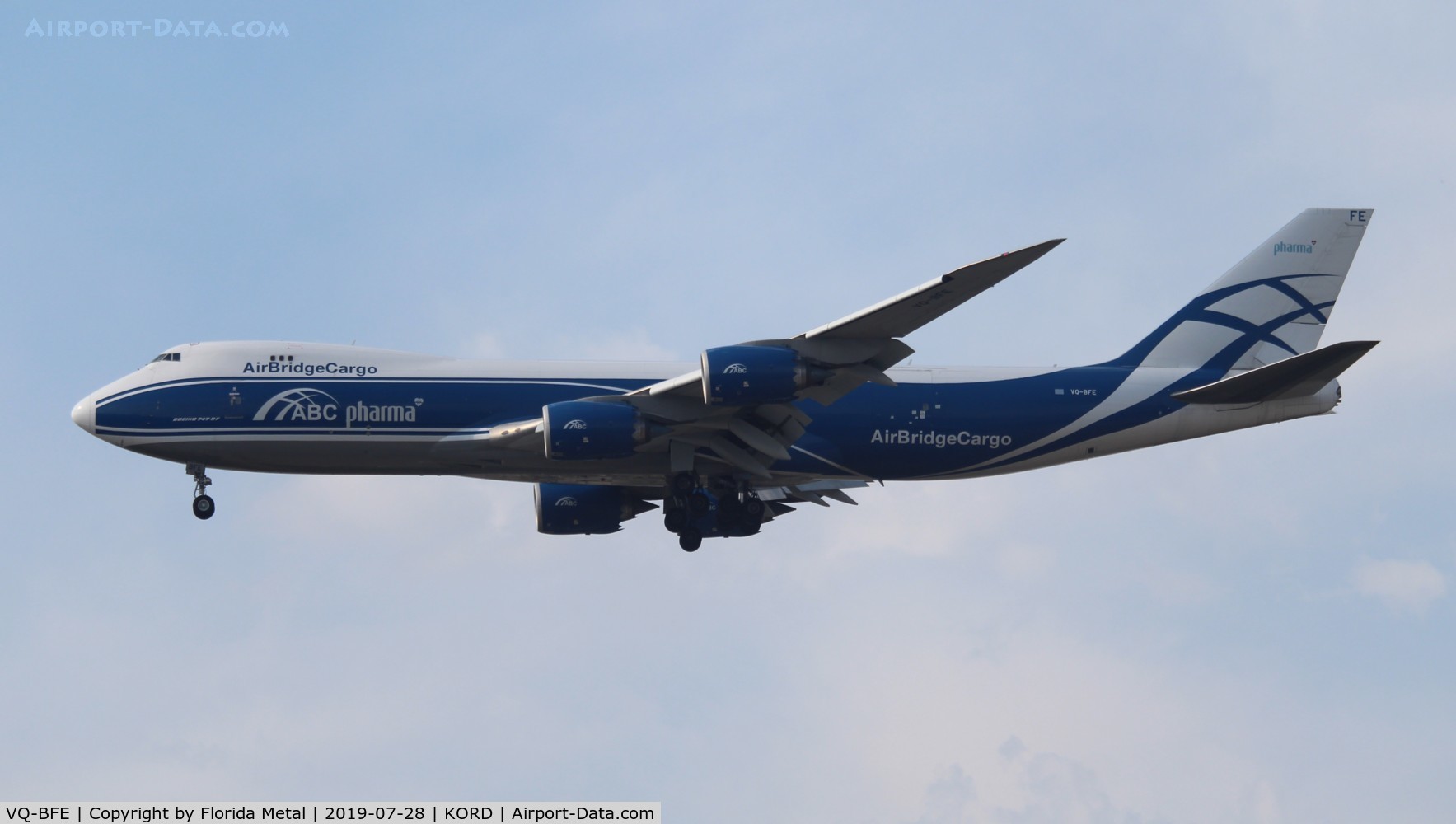 VQ-BFE, 2014 Boeing 747-83QF C/N 60118, ABC Cargo 747-8
